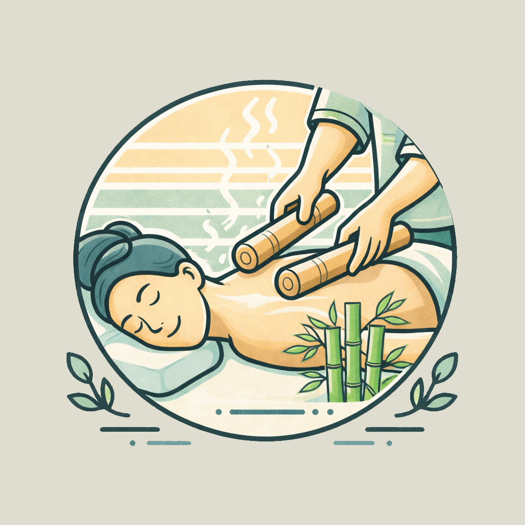 นวดไม้ไผ่ – นวดด้วยไม้ไผ่อุ่น